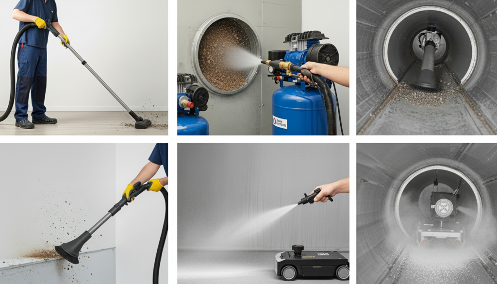 Types of Air Duct Cleaning in DMV