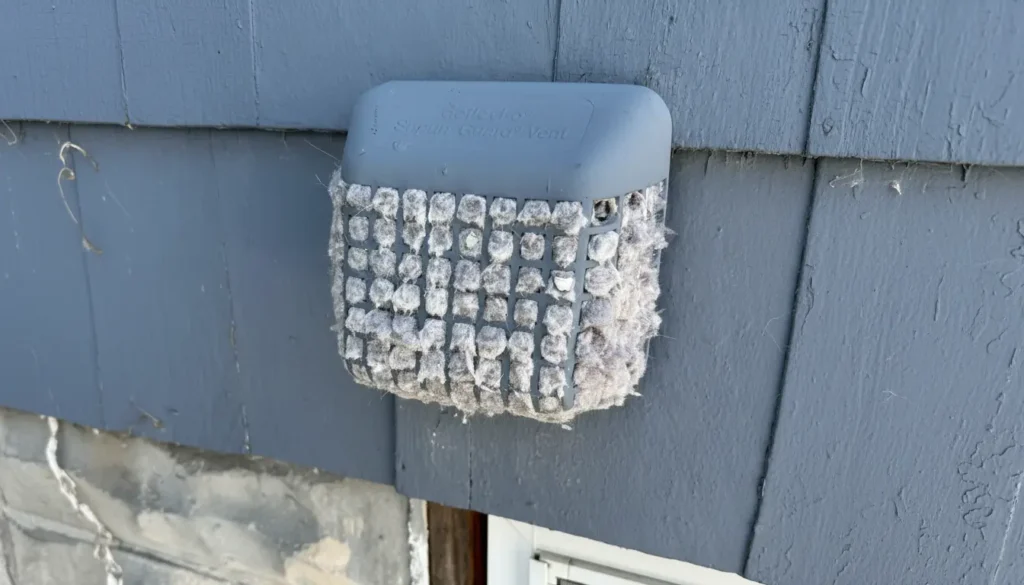 clogged dryer vent